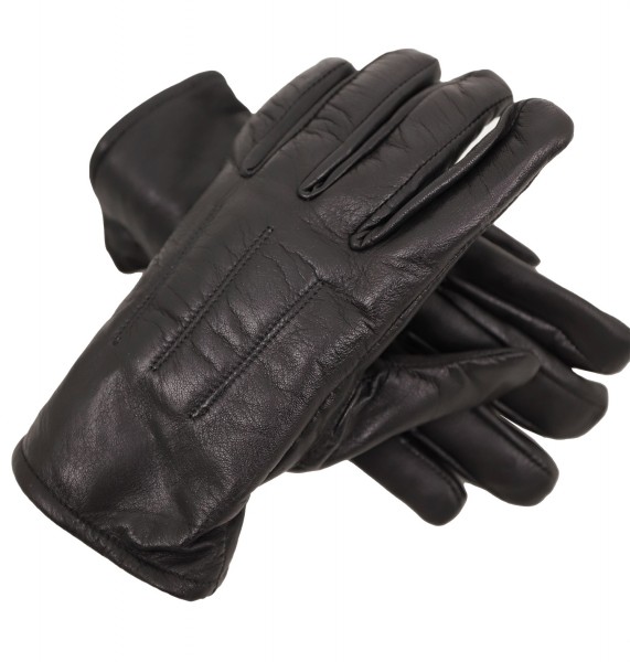 Herren Lederhandschuhe Lammnappa schwarz-12912