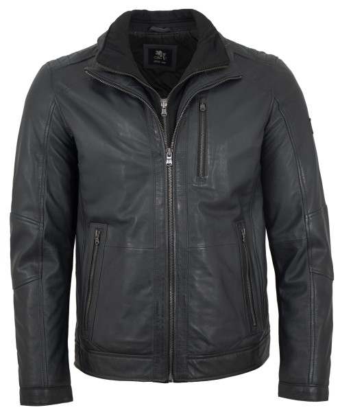 OTTO KERN - Herren Lederjacke Lammnappa anthra-14152