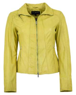 Oakwood Gelbe Lederjacke Damen Gipsy Damen Lederjacke Lammnappa