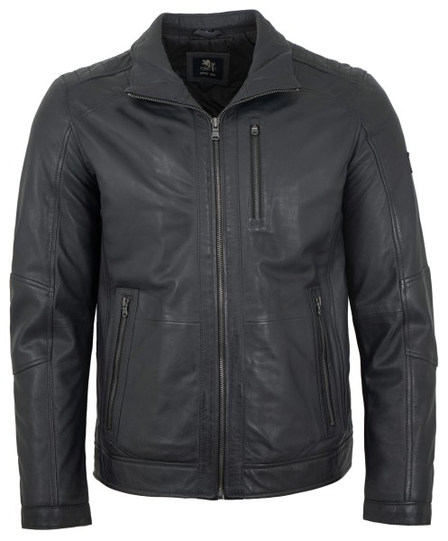OTTO KERN - Herren Lederjacke Lammnappa anthra-14152-2