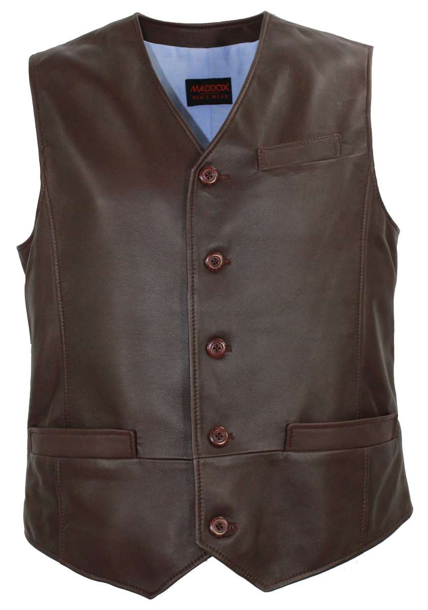 Lederwesten Herren C A