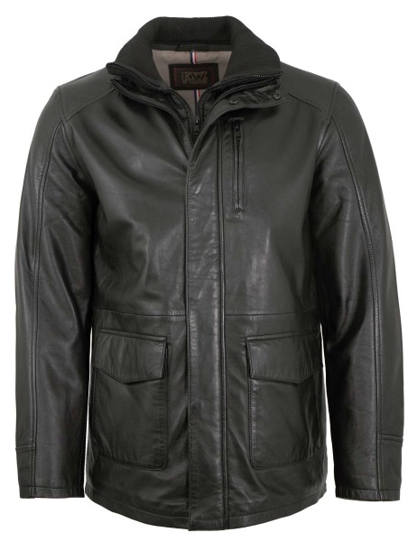 Existenz - Herren Lederjacke Lammnappa schwarz-14175
